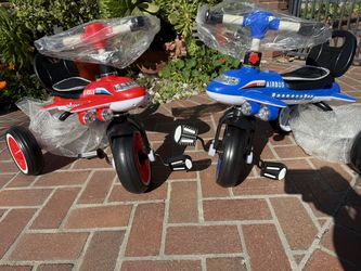 New Kids Airbus Airplane Tricycles - Red, Blue or Pink colors available