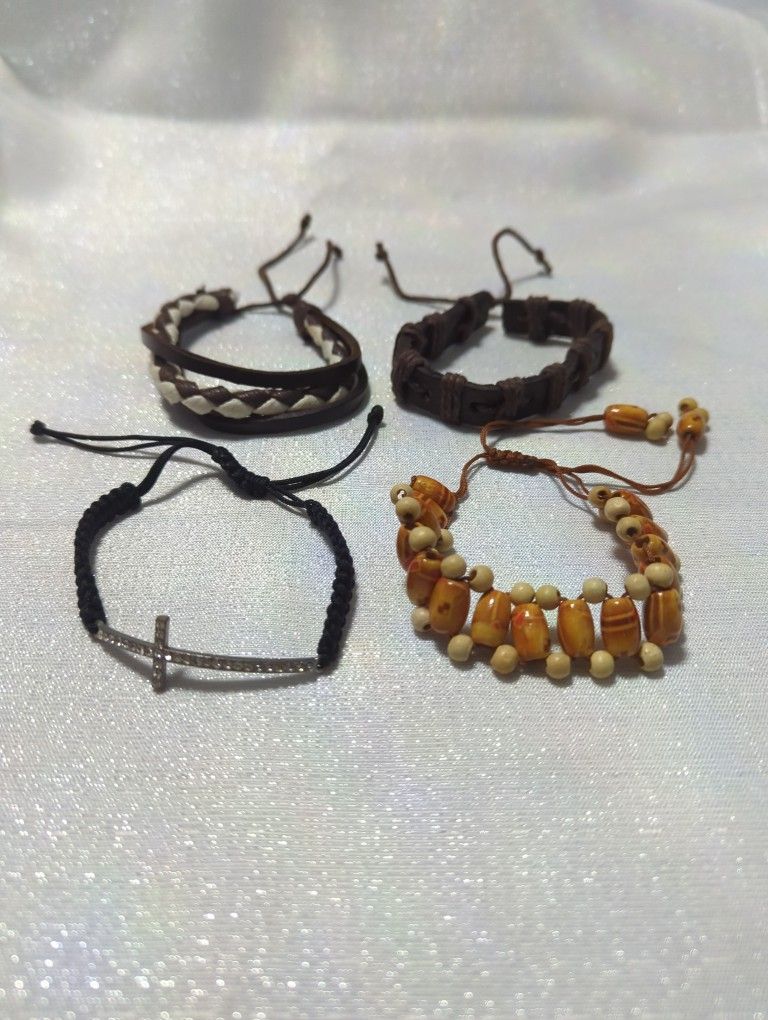 Adjustable Four Bracelets.