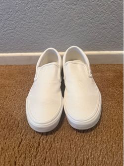 Vans Classic Slip-ons (White)