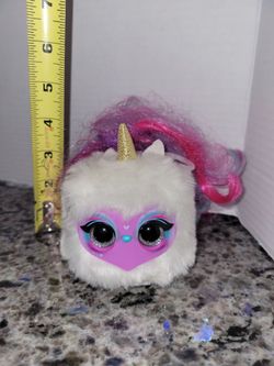 Pomsies Lumies interactive unicorn plush toy