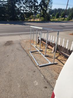 Lumber truck rack