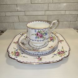 Vintage Royal Albert Petit Point China Set