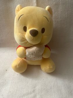 MINISO Disney Winnie the Pooh Plush Stuffed Animal 26cm (10.2in) Yellow-With Tag