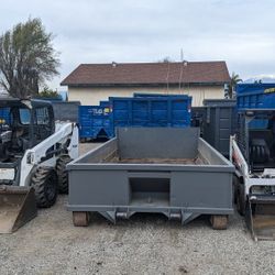 Bobcat Concrete Dumpster 