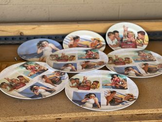 Coke Plates… Make Offer! 