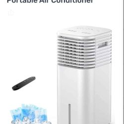 Portable air conditioner with wheels