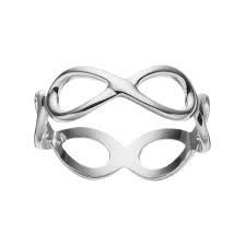 NWT PRIMROSE Sterling Silver Infinity Ring-Size 7
