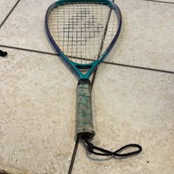 Purple/teal Blue Racketball Racket