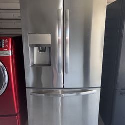 Stainless Steel Refrigerator And Freezer