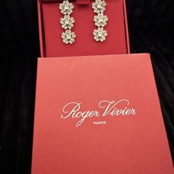 Authentic Roger vivier Efflorescence Earrings
