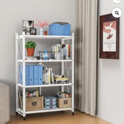 4-Tier Storage Foldable Rack