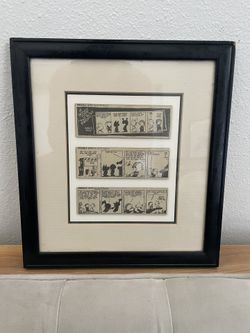 Collectables Political Satire Prickly City By Scott Santis Matted And Framed Political satire