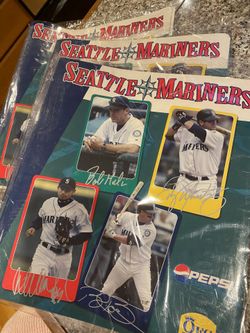 Seattle Mariners Vintage Binders (NEW)