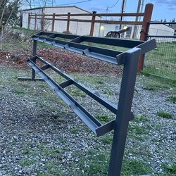 Heavy Duty 2-Tier commercial Dumbbell Rack