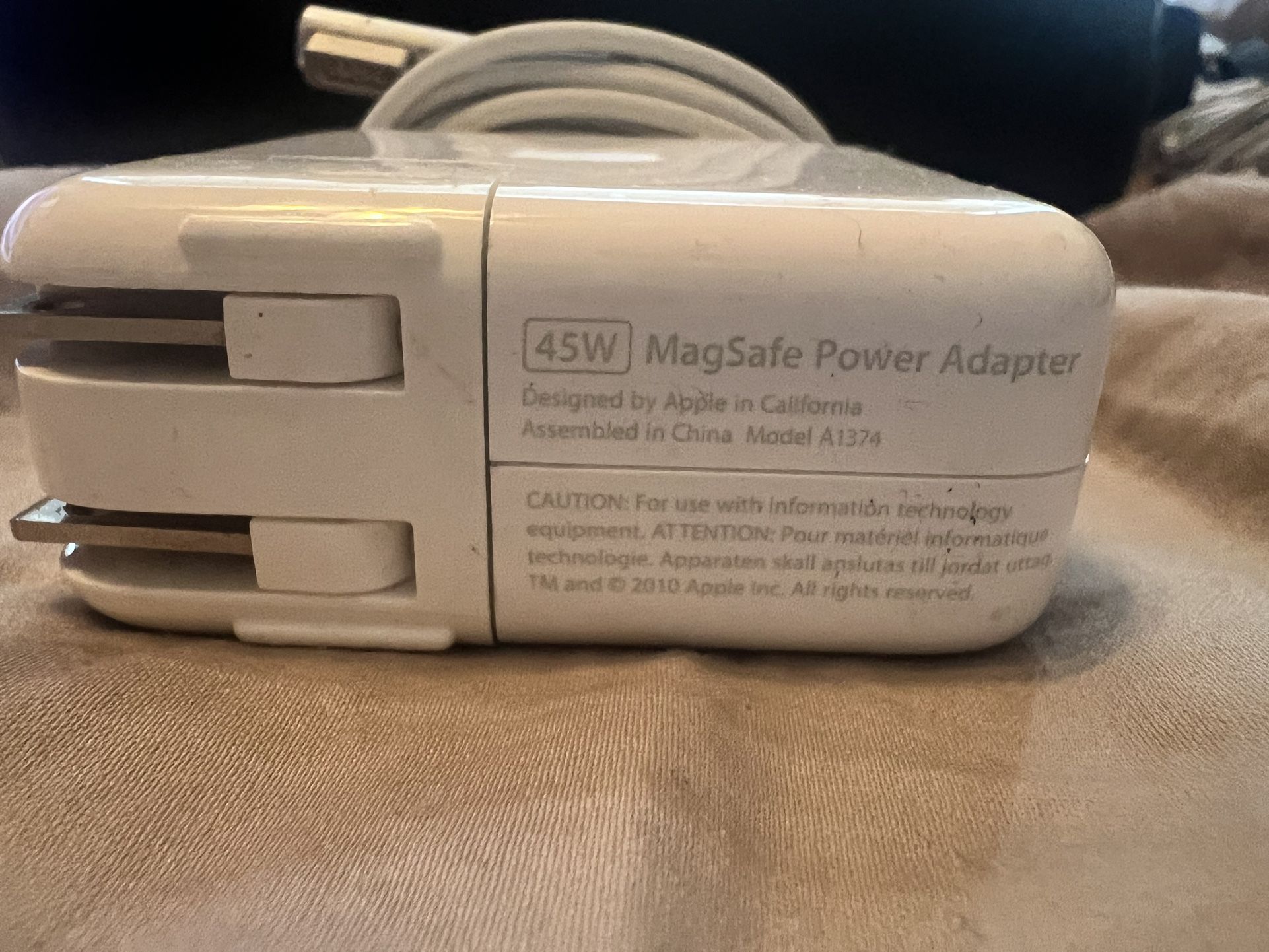Apple 45W MagSafe Power Adapter for MacBook Air Used 