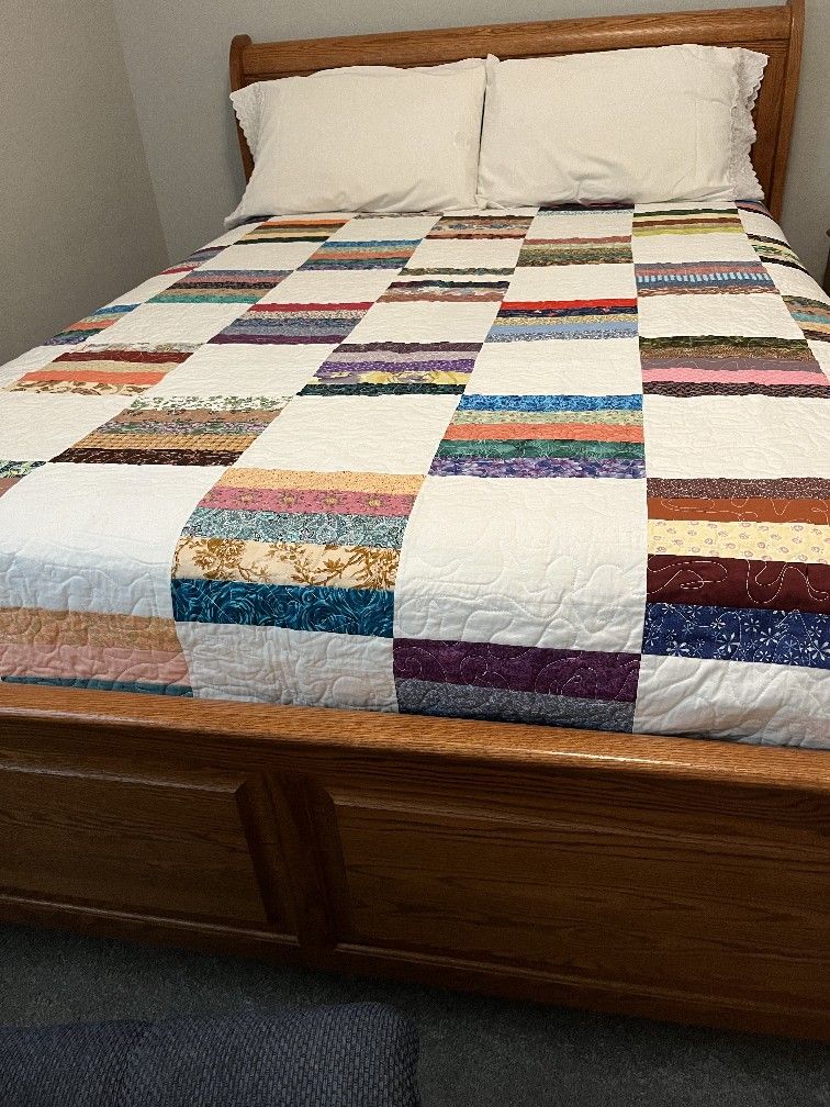 Queen Size Bed Frame & Box Spring