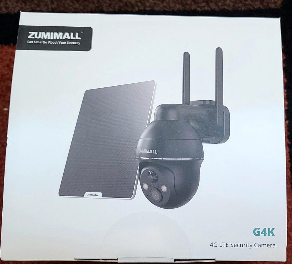 4G LTE security camera brand new Wireless Solar Charger.