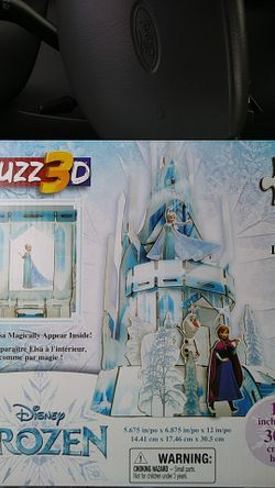 Frozen 3D puzzle