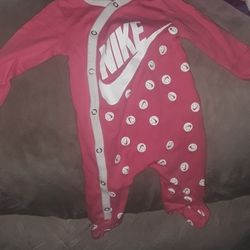 Baby Girl Nike Onsie