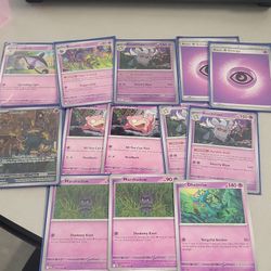 Pokémon TCG Psychic Type Card Lot