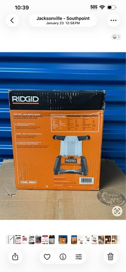 RIDGID 18V Cordless 360° Area Light (Tool Only