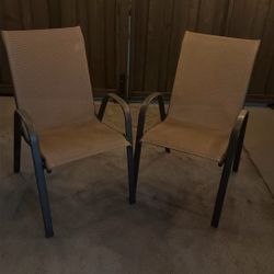 Free! 2 Patio Chairs!