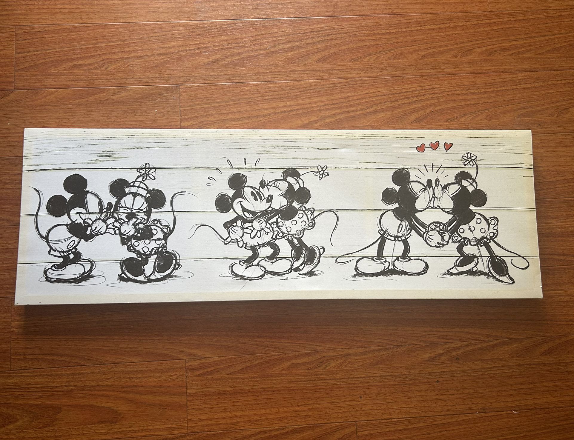 Mickey & Minnie Mouse Canvas Wall Art