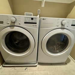 LG Washer & Dryer Combo 