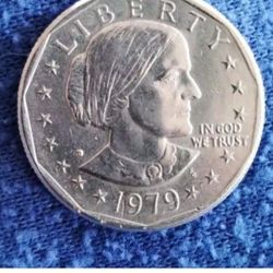 Collectible 1979 Susan B. Anthony One Dollar Coin 
