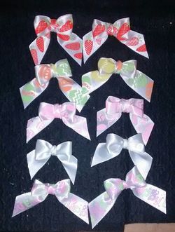 Handmade doggie mini bows