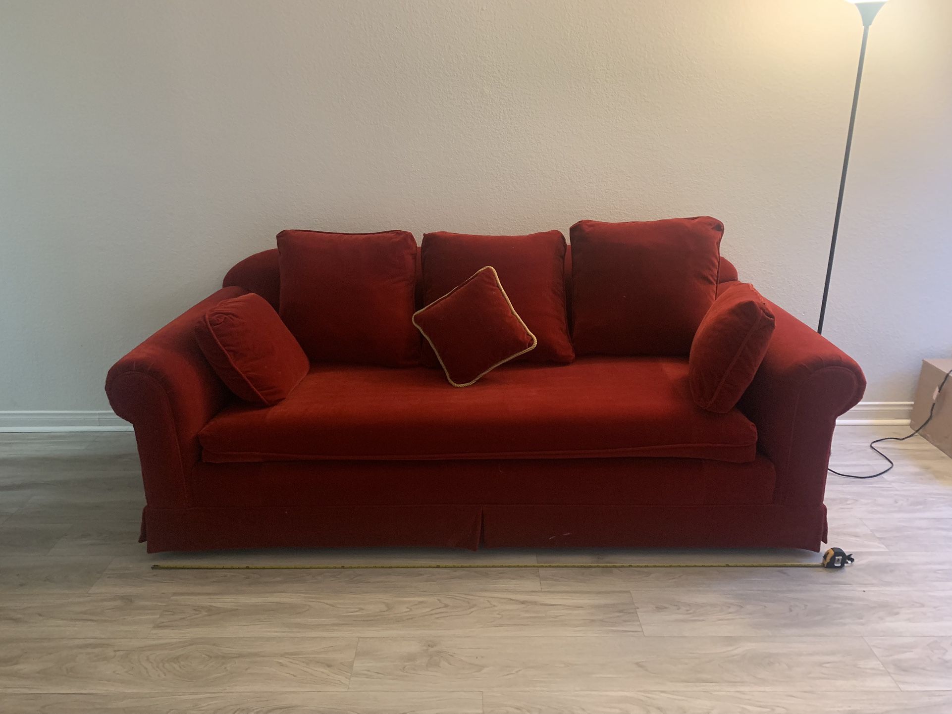 Cute Red Sofa