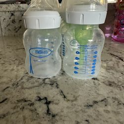 Dr. Brown 5oz Wide Neck Anti Colic Bottles