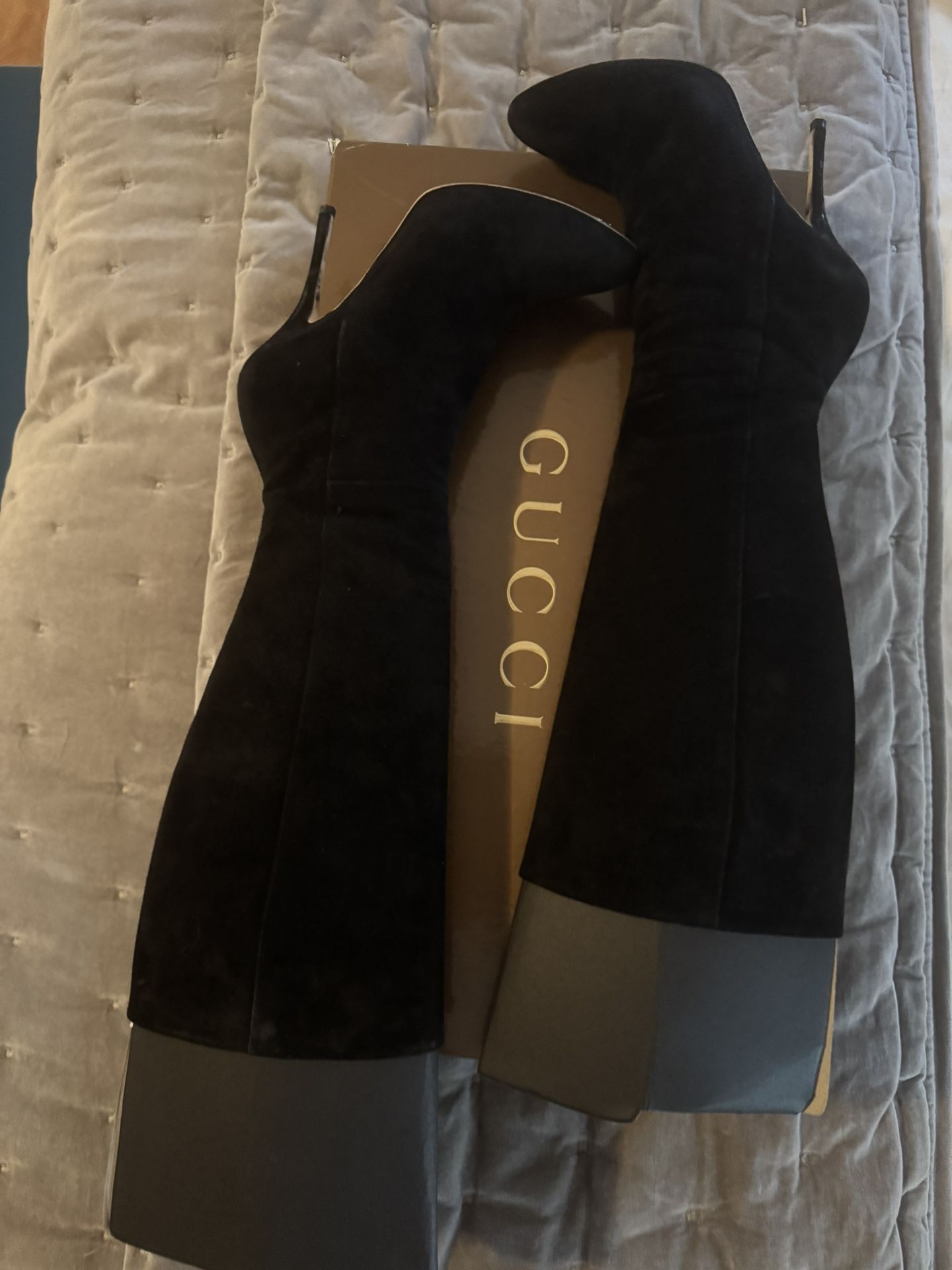 Authentic Gucci suede Boots