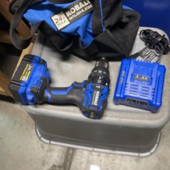Kobalt Hammer Drill With carrying bag