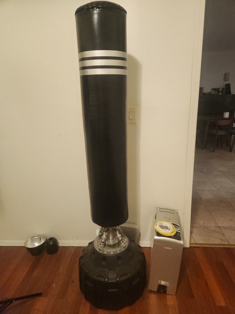 Punching Bag, Heavy Boxing Bag with Stand for Adult