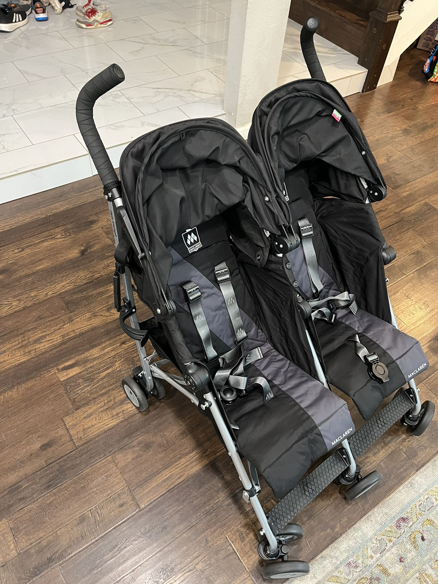 Maclaren Double Umbrella Stroller