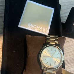 Michael Kors Gold Watch $45