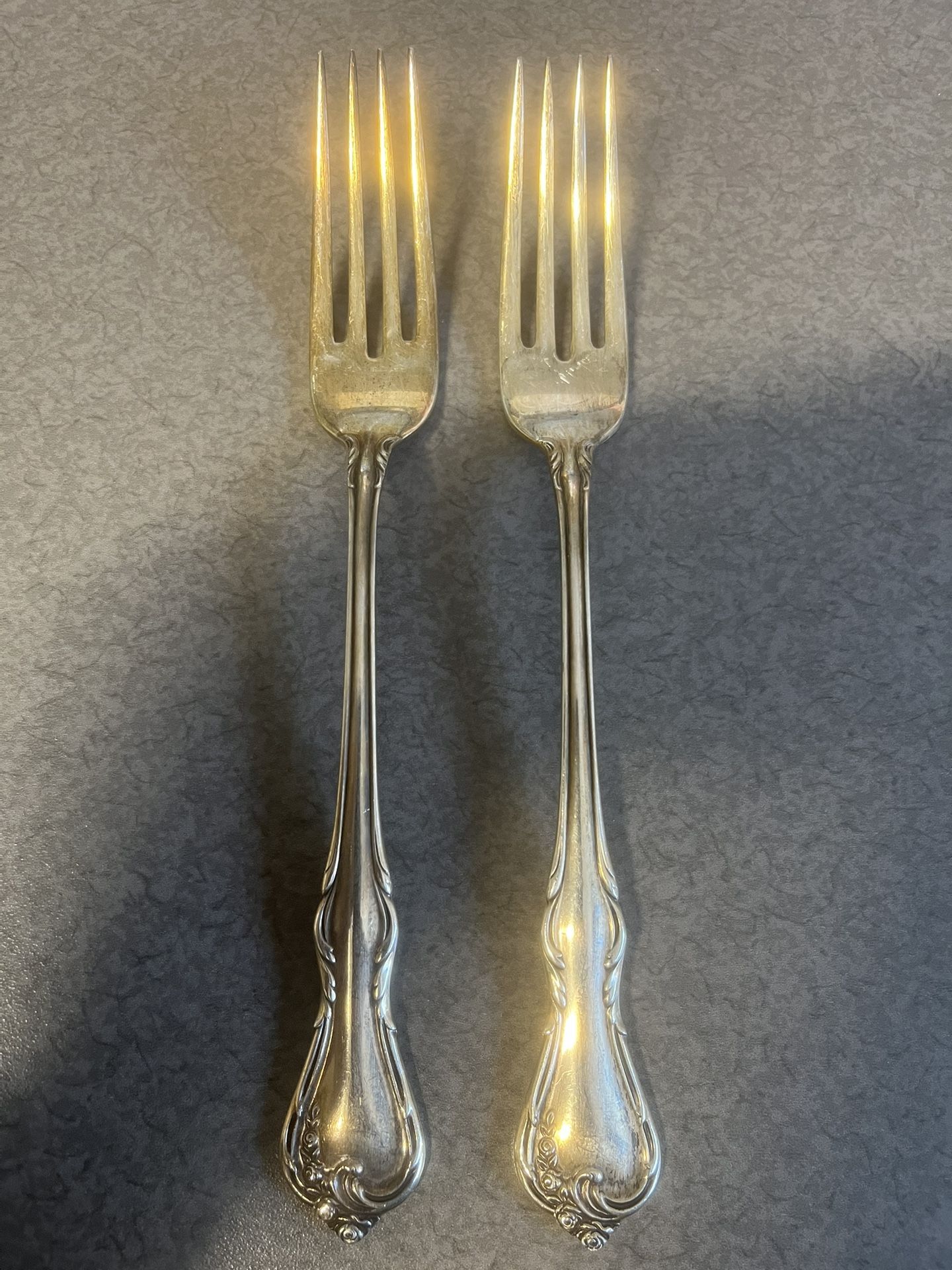 Sterling Silver Reed&Barton Forks 1964