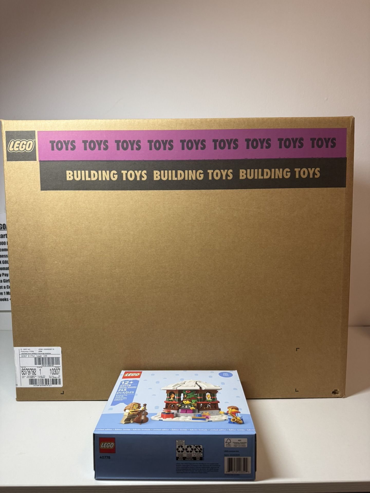 LEGO 10307 Eiffel Tower Brand New Sealed Creator Expert Land IN HAND + GIFT LEGO