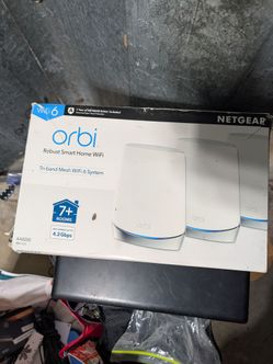 Orbi  Wifi 6 Smart home wifi