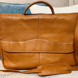 David King Briefcase Boston Vintage Style!!!