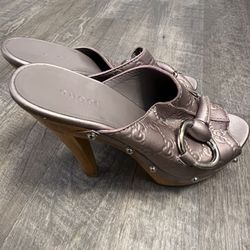 Gucci Authentic Designer Rare Heels Shoe Size 8 women’s shoes no box  Make me a Reasonable  OFFER👠👢