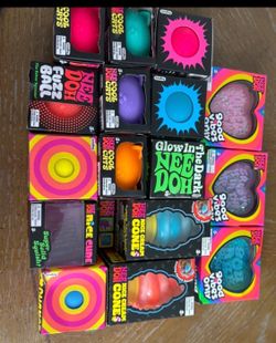 Needoh (original!) cone, cubes , glow in the dark , hearts etc $20-30