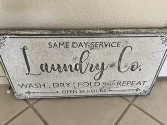 Laundry Decoration