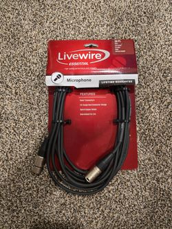 Livewire Essential XLR Microphone Cable - 15 ft