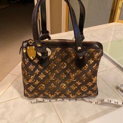 Louie Vuitton Speedy Bag with Gold Sequins
