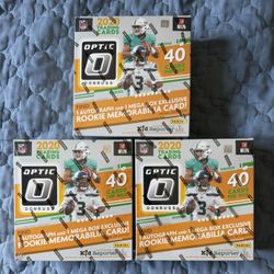 2020 Panini Donruss Optic Fanatics Exclusive Mega Box NFL Football NEW SEALED