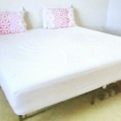 King Size Bed And Metal Bed Frame