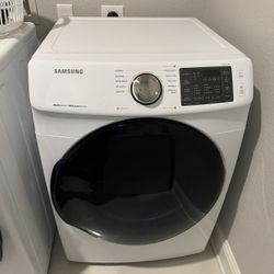 Samsung 7.5-cu ft Stackable Steam Cycle Electric Dryer  