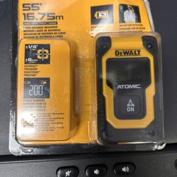 New DEWALT 55’ Pocket Laser Distance Measurer